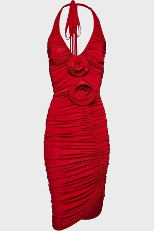 MAGDA BUTRYM Dress Ruched Halterneck FR 36 (EUR 34)