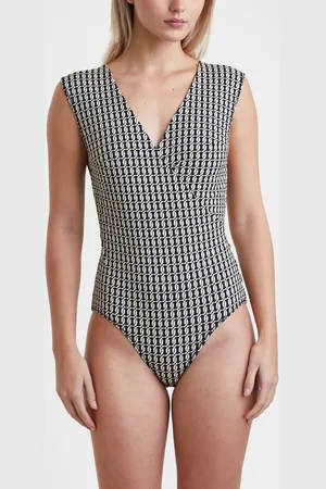 By Malene Birger Swimsuit Lemooria Svart/vit XS
