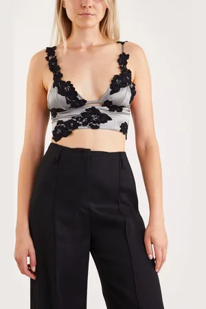 Acne Studios Top Bralette Satin Lace 34