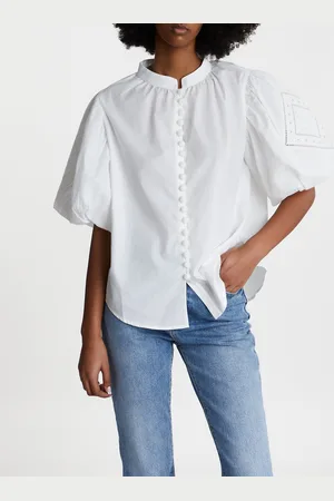 By Malina Blouse Allie Vit XS