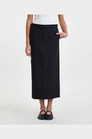 Teurn Studios Skirt Long Tailored Svart 34