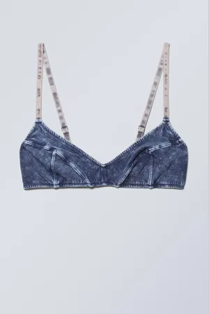 Weekday Miley Washed Cotton Bra