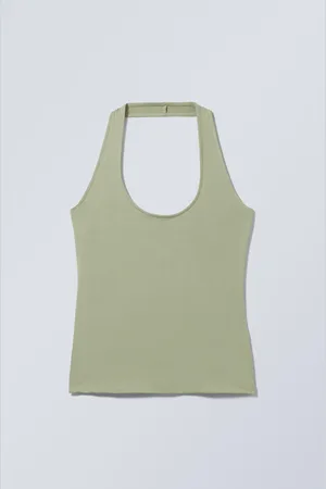 Weekday Astrid Halterneck Top