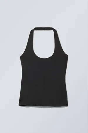 Weekday Astrid Halterneck Top