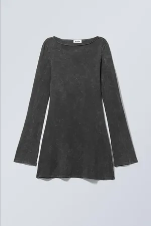 Weekday Long Sleeve Mini Dress