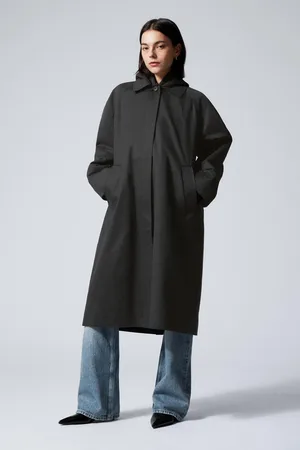 Weekday Single-Breasted Oversized Car Coat