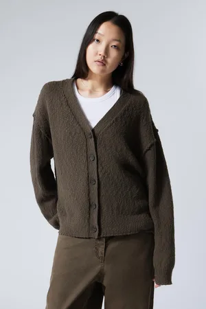 Weekday Knitted Cotton Cardigan