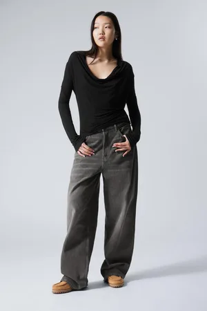 Weekday Draped Long-Sleeved Top