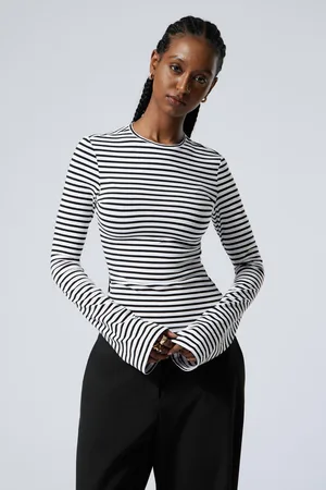 Weekday Long Sleeve Cotton Top