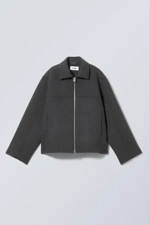 Weekday Short Wool Blend Jacket