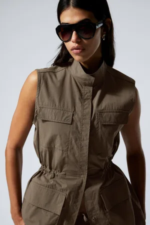 Weekday Sleeveless Loose Fit Utility Vest