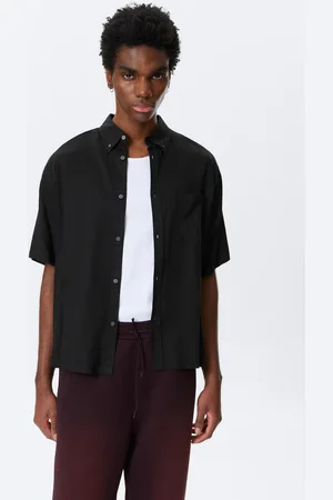 Weekday Oversized Draped Boxy Short-Sleeved Shirt