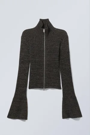 Weekday Knitted Zip Cardigan