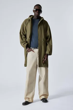 Weekday Oversized Cotton Twill Parka