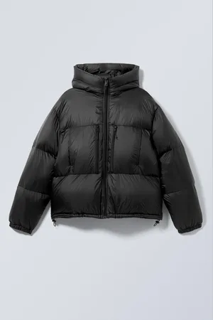 Weekday Hooded Recycled Down Puffer Jacket