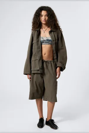 Weekday Washed Loose Fit Ripstop Jacket
