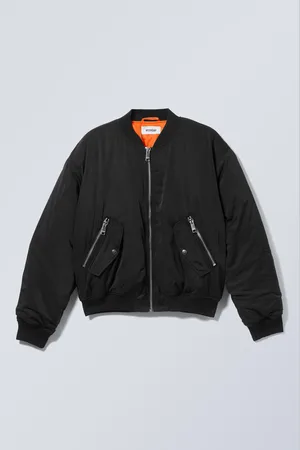Weekday Relaxed Twill Bomber Jacket