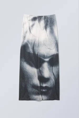 Weekday Printed Maxi Skirt