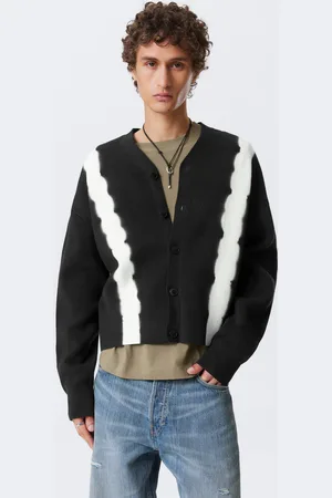 Weekday Knitted Boxy Tie-Dye Cardigan