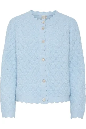 Y.A.S Bubble Strikket Cardigan