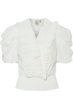 Y.A.S Akera Bluse Med 2/4 Ermer